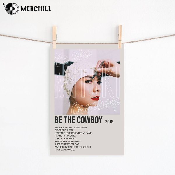 Mitski Poster Be The Cowboy Album Print