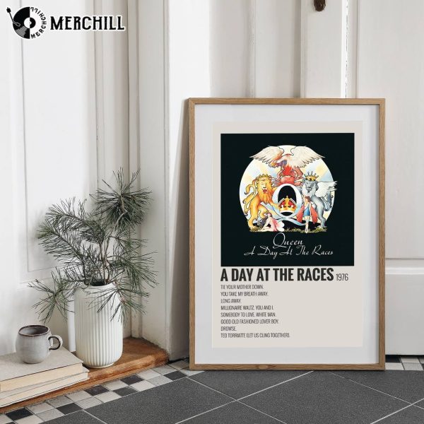 Queen A Day At The Races Poster Music Gift