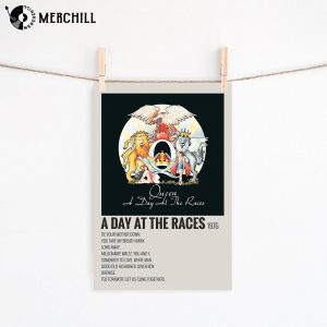 Queen A Day At The Races Poster Music Gift