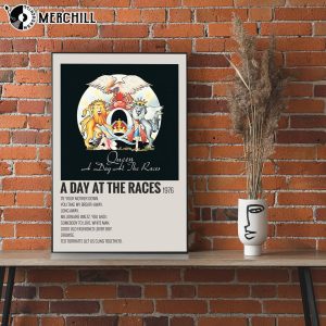 Queen A Day At The Races Poster Music Gift 4