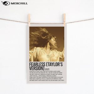 Taylor Swift Poster Fearless Taylors Version Print