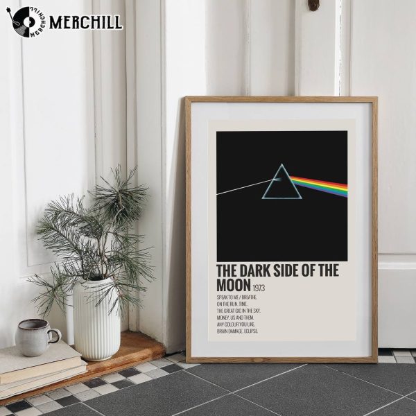The Dark Side Of The Moon Poster Retro Movie Print
