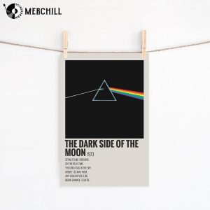 The Dark Side Of The Moon Poster Retro Movie Print