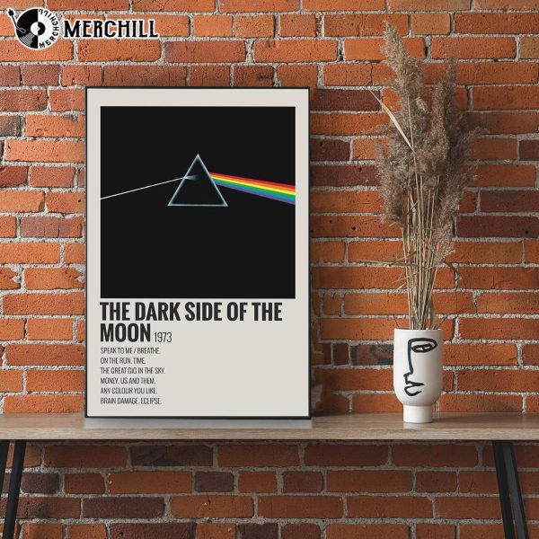 The Dark Side Of The Moon Poster Retro Movie Print