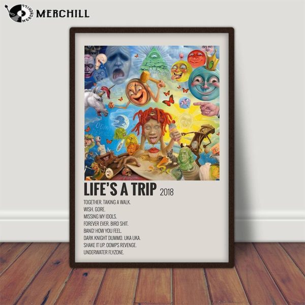 Trippie Redd Life’s a Trip Album Cover Poster