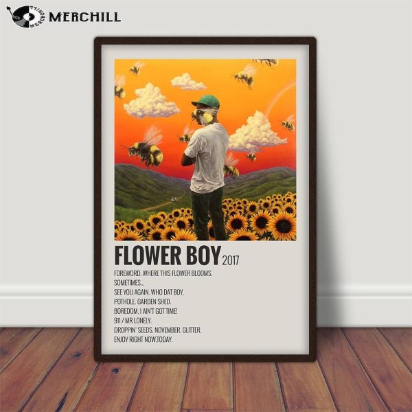 Tyler The Creator Flower Boy Album Poster