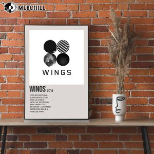 Wings BTS Album Cover Poster BTS Album 4