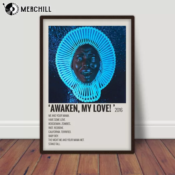 Awaken My Love Album Cover Poster Childish Gambino Gift