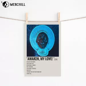 Awaken My Love Album Cover Poster Childish Gambino Gift