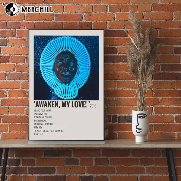 Awaken My Love Album Cover Poster Childish Gambino Gift