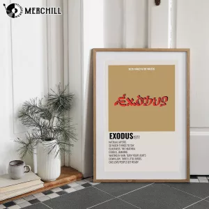 Bob Marley and the Wailers Exodus Poster Music Gift 3
