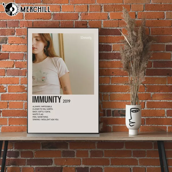 Clairo Immunity Poster Album Cover Print Wall Art