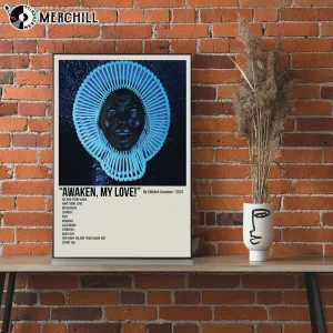 Donald Glover Awaken My Love Poster Album Cover Print Wall Art 4
