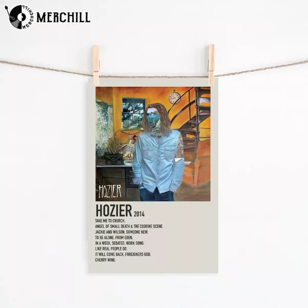 Enimoud Hozier Poster Album Music Cover Print