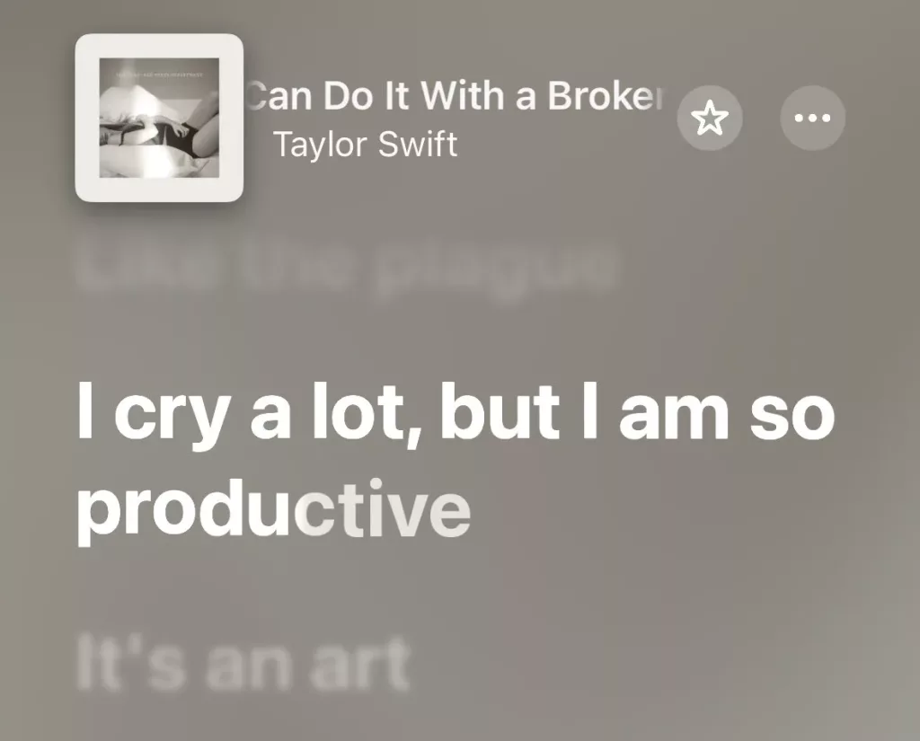 I Cry A Lot But I Am So Productive Its an Art