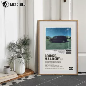 Kid Maad City Album Poster Album Cover Print Wall Art 3