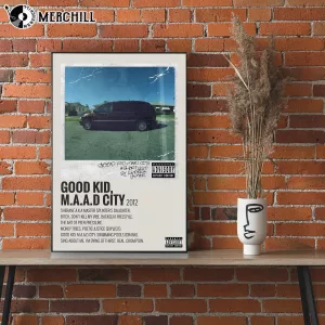 Kid Maad City Album Poster Album Cover Print Wall Art 4