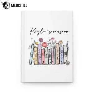 Personalized Eras Tour Journal Hardcover Notebook Swiftie Gift