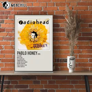 Radiohead Pablo Honey Album Poster Music Print 4