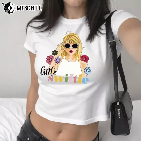 Retro Little Swiftie Shirt Flower Taylor Girls Gift