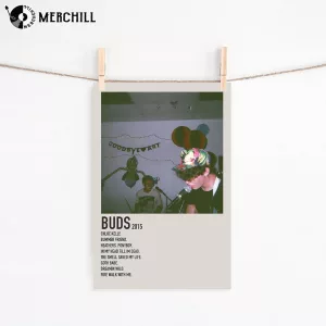 Surf Curse Buds Poster Gift for Music Lover