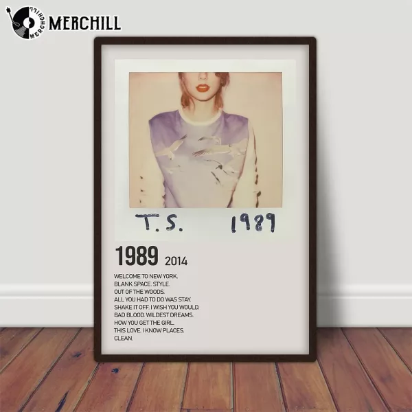 TS 1989 Taylor Swift Poster Gift for Swiftie