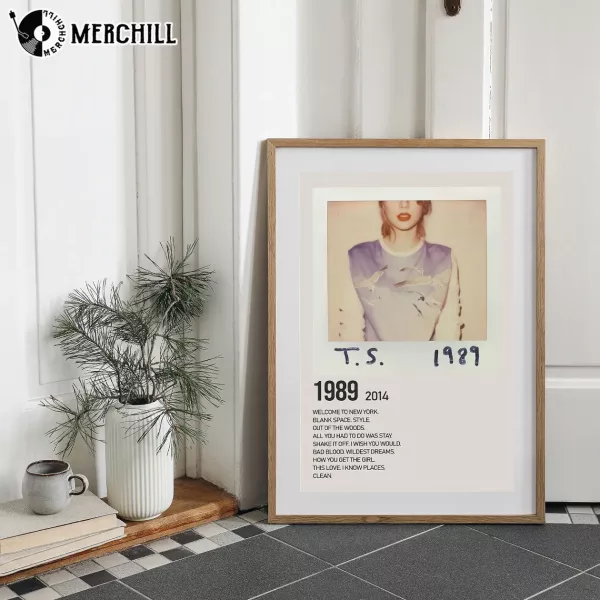 TS 1989 Taylor Swift Poster Gift for Swiftie