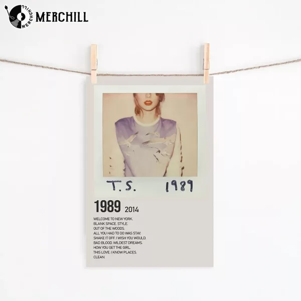 TS 1989 Taylor Swift Poster Gift for Swiftie