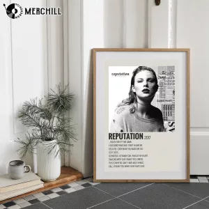 Taylor Swift Reputation Album Poster Gift for Swiftie Taylor Swift Reputation Album Poster Gift for Swiftie