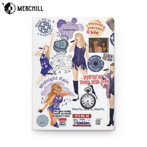 Taylors Version Midnights Notebook Hardcover Journal Swiftie Gift 2