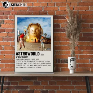 Travis Scott Astroworld Poster Album Cover Print Wall Art 4