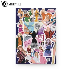 Dark Blue Taylors Version Fearless Album Notebook Hardcover Journal Gift for a Swiftie 2