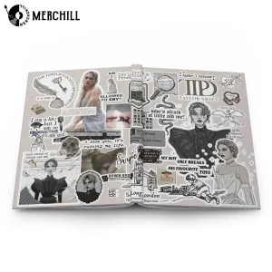 Ivory Taylors Version TPD Album Notebook Hardcover Journal Gift for a Swiftie 5