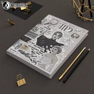 Ivory Taylors Version TPD Album Notebook Hardcover Journal Gift for a Swiftie 6