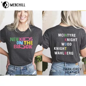 NKOTB 2024 Concert Tshirt New Kids On The Block NKOTB 2024 Concert Tshirt New Kids On The Block