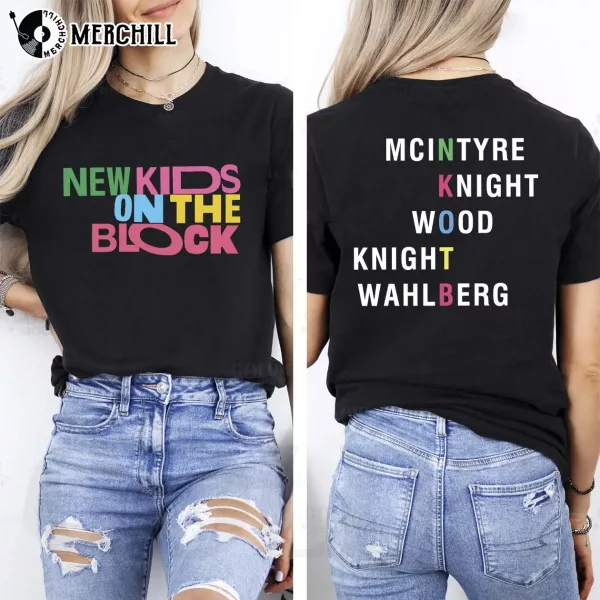 NKOTB 2024 Concert Tshirt New Kids On The Block