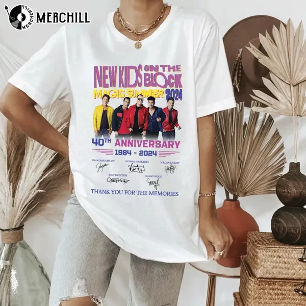 NKOTB Magic Summer 2024 Shirt New Kids On The Block