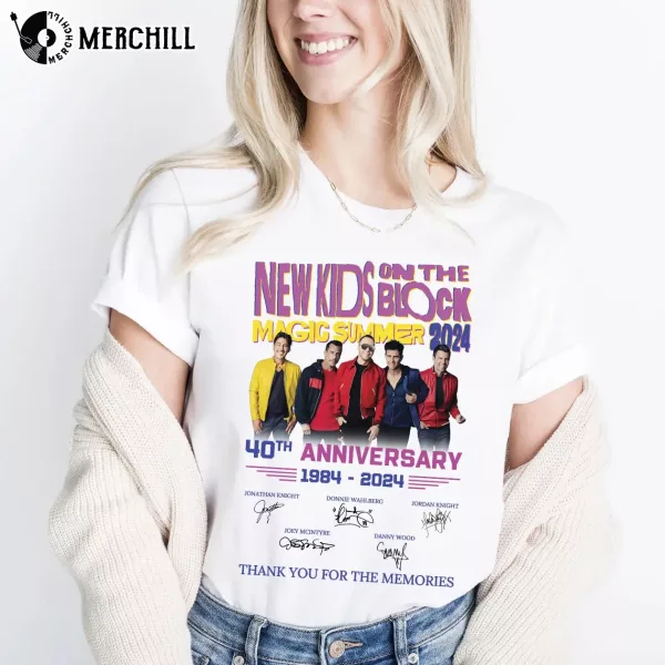 NKOTB Magic Summer 2024 Shirt New Kids On The Block