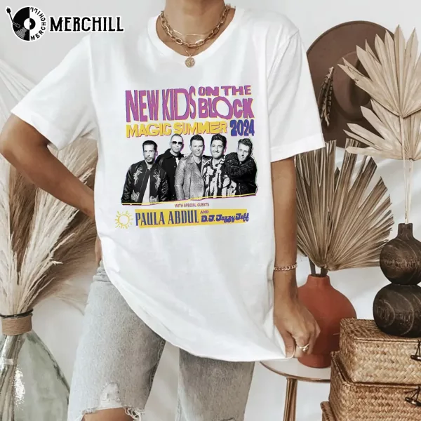 NKOTB Tour Shirt Summer Carnival 2024