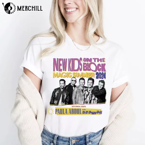 NKOTB Tour Shirt Summer Carnival 2024