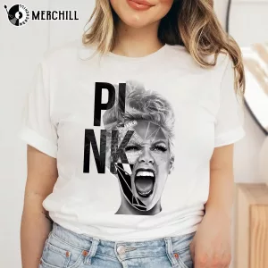 Pink Singer Tour Trustfall Album Tee 4