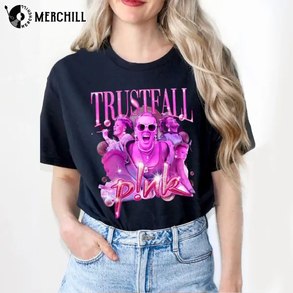 Pink Trustfall Shirt Summer Carnival 2024