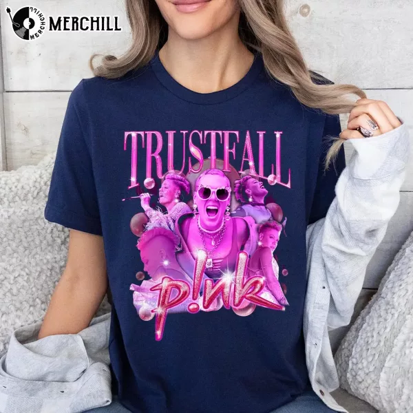 Pink Trustfall Shirt Summer Carnival 2024