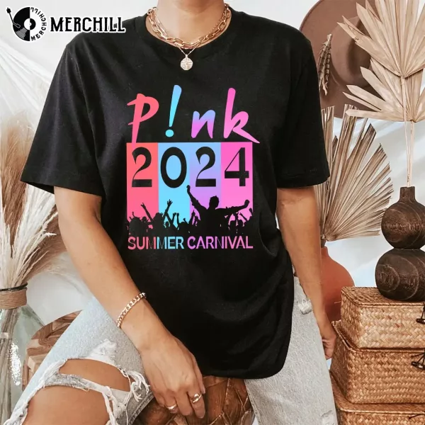 P!nk 2024 Summer Carniva Shirt Pink Music Tour Gift