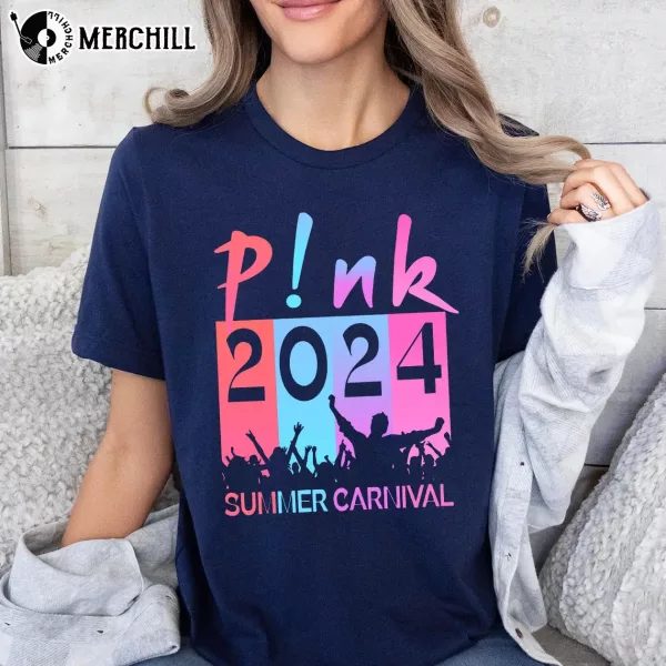 P!nk 2024 Summer Carniva Shirt Pink Music Tour Gift