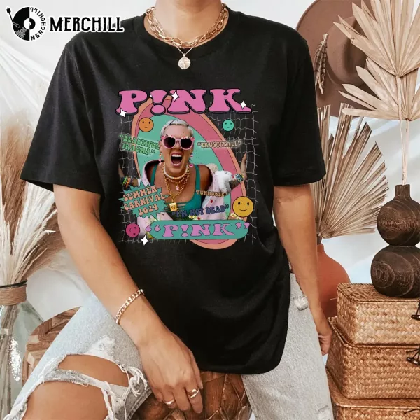 P!nk Pink Singer Summer Carnival 2024 Festival World Tour T shirt