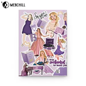 Purple Taylor’s Version Speak Now Notebook Hardcover Journal Swiftie Gift