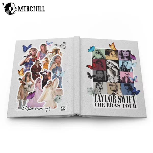 Taylor Swift The Eras Tour Notebook Hardcover Journal Gift for a Swiftie