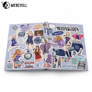 Violet Taylors Version Midnights Album Notebook Hardcover Journal Gift for a Swiftie 5