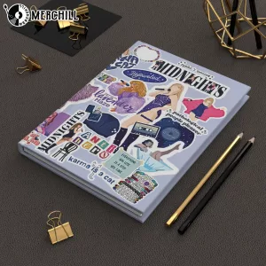 Violet Taylors Version Midnights Album Notebook Hardcover Journal Gift for a Swiftie 6